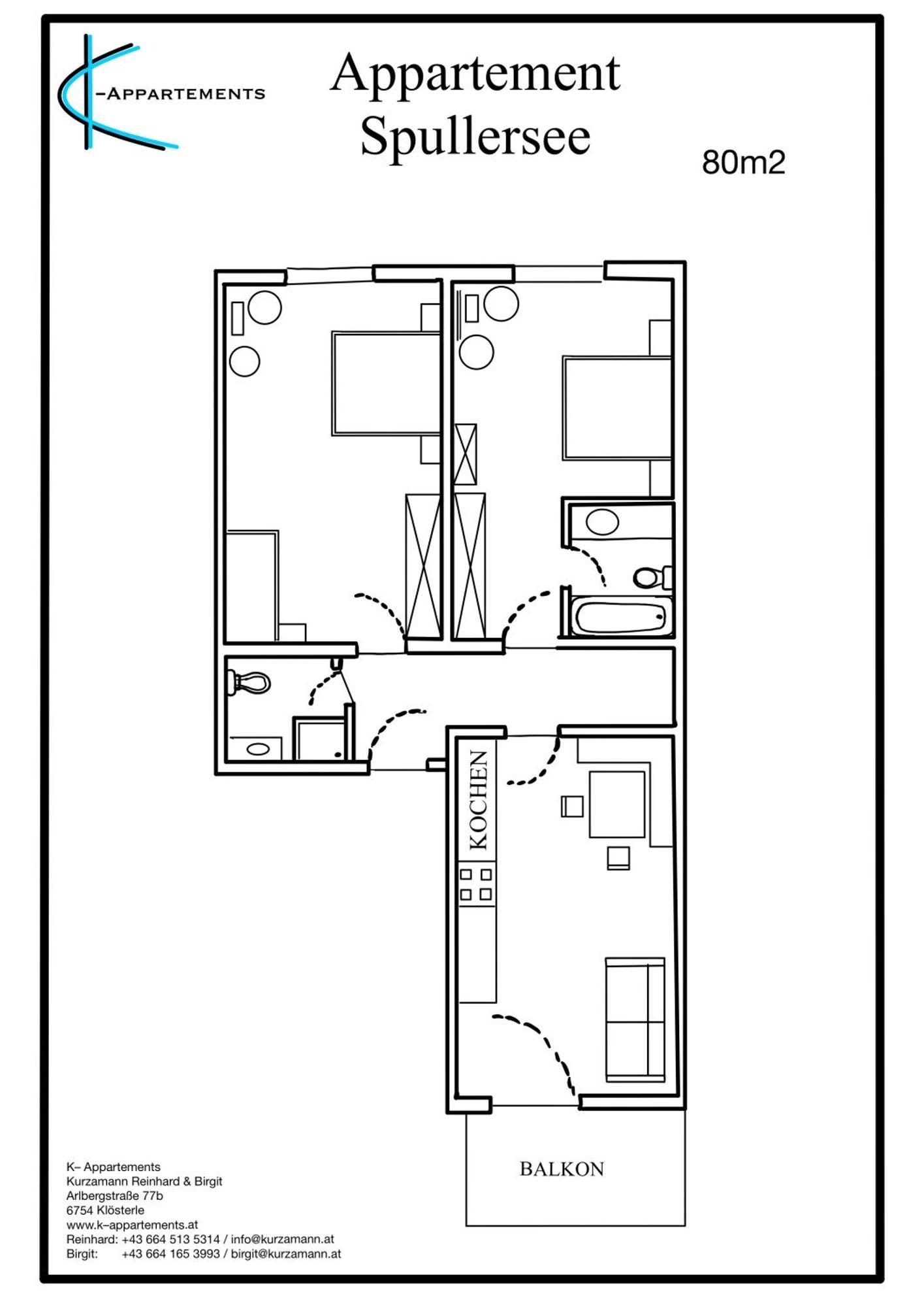 K-Appartements Klosterle Exterior photo